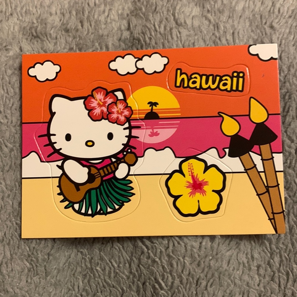 5/10$ Hawaii Hello Kitty Stickers!